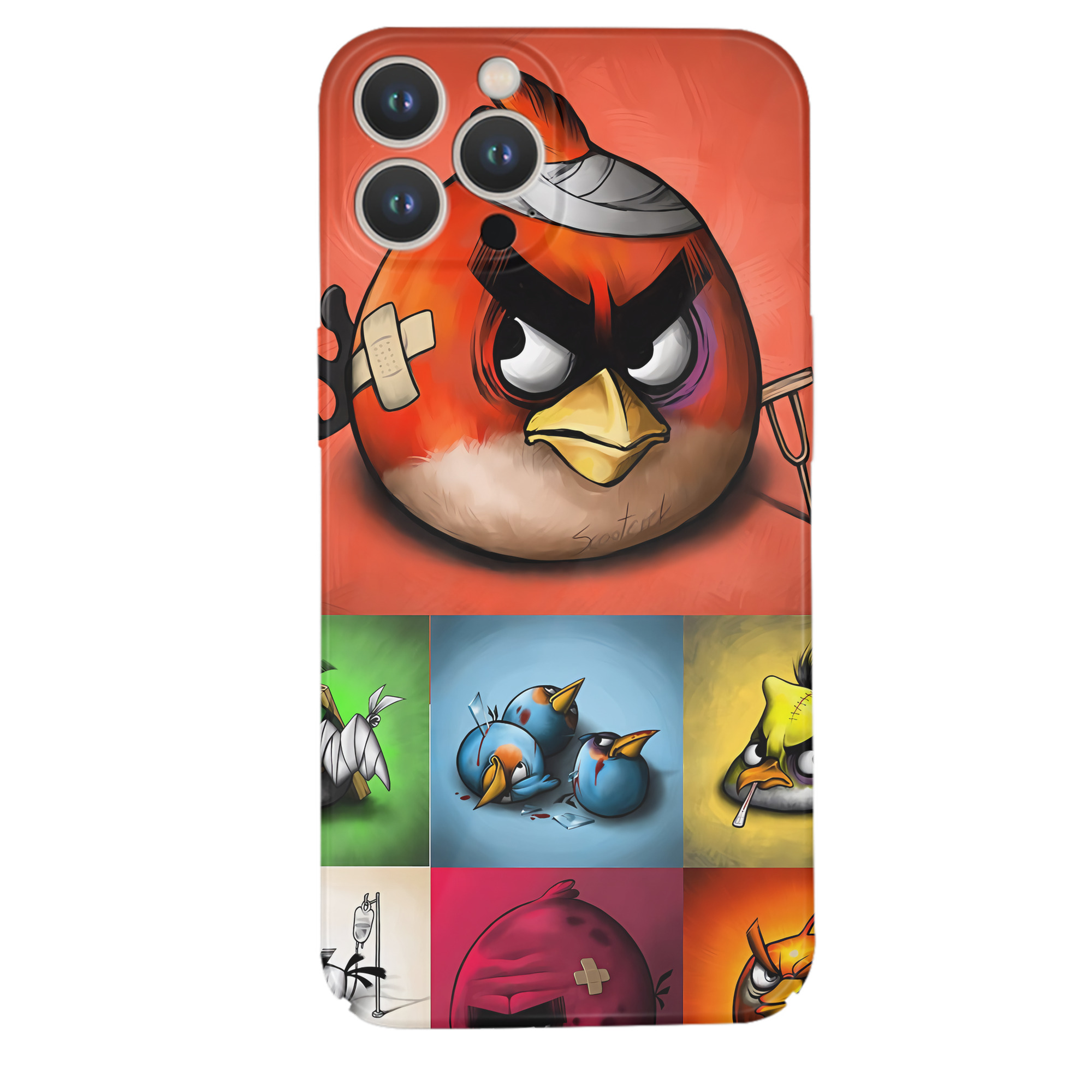 （画像用） Angry Birds アングリーバード 【iPhone 14シリーズ対応】ハードケース